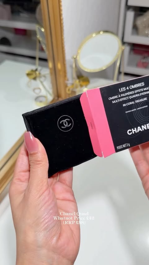 Instagram post by @anniiearif for Whatnot. Caption reads: Another day another @Whatnot Luxury Beauty Haul....
