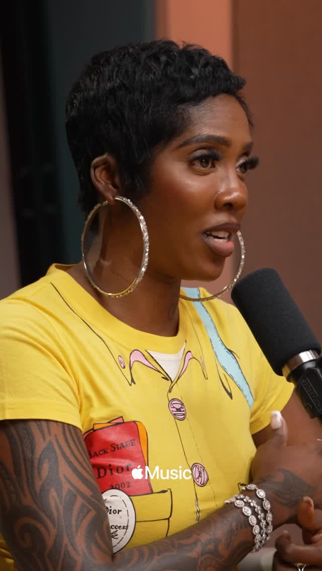 Instagram post by @tiwasavage for HOT 97. Caption reads: TW: self-harm 

@tiwasavage opens up about the....