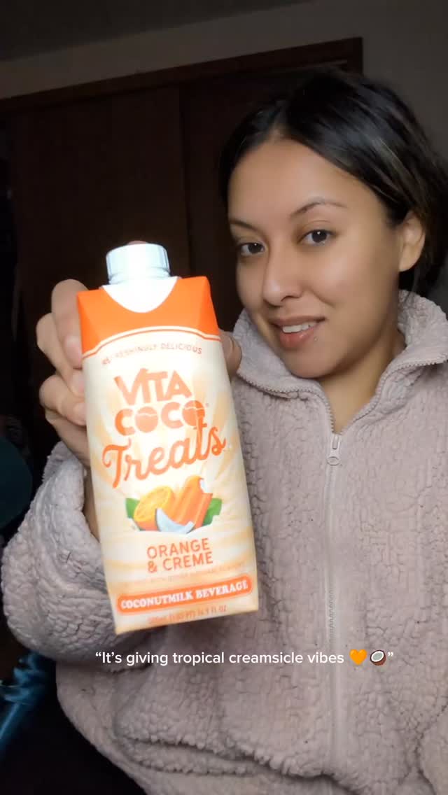 Instagram post by @v3ra_y3ssi for Vita Coco. Caption reads: #kalecreator #vitacocotreats #vitacocopartner....