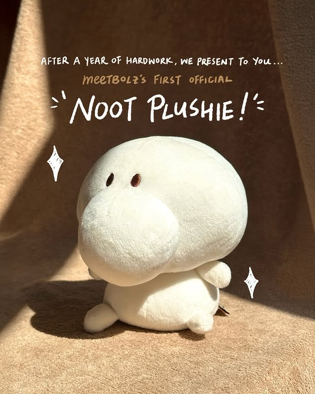 Instagram post by @meetbolz_ for Kickstarter. Caption reads: We’ve come a long way… (•u•)

And also… we are....