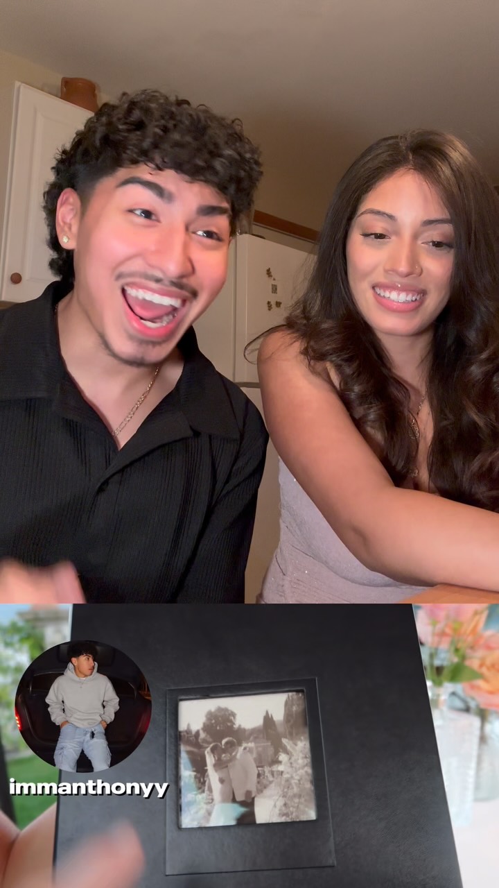 Instagram post by @immanthonyyy for Polaroid. Caption reads: We made it on Logan’s vlog🫡 this made me so happy....