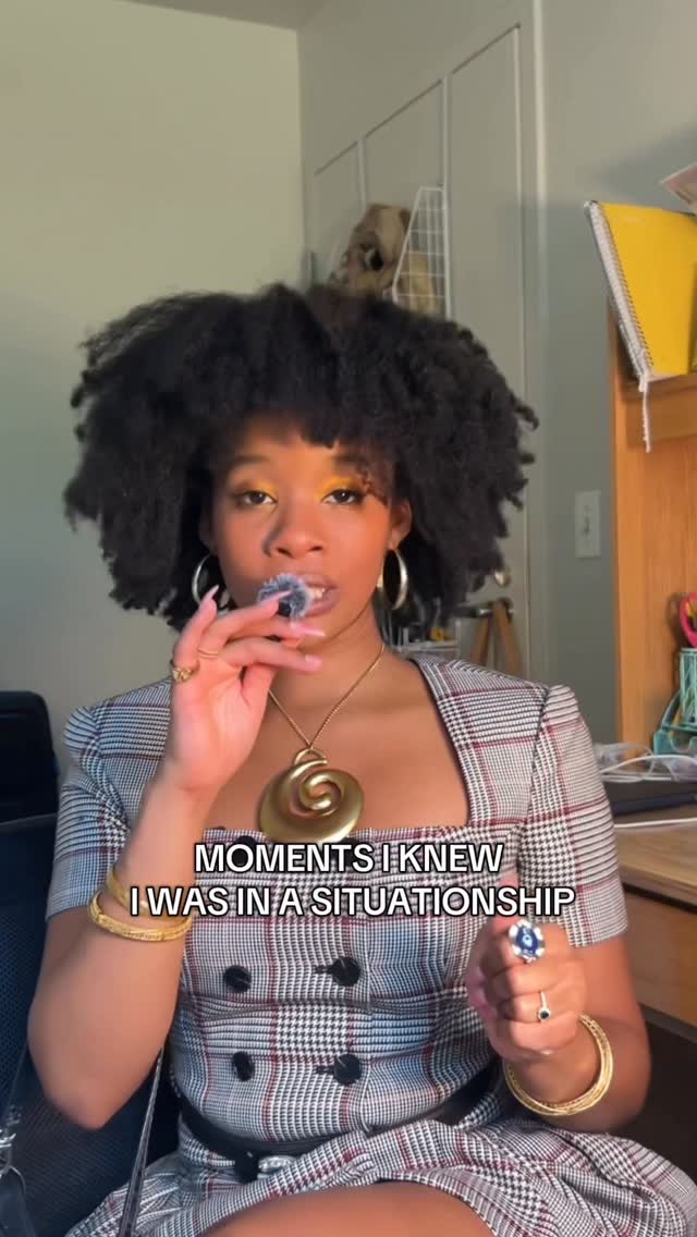 Instagram post by @itgrls_closet for SELF-PORTRAIT. Caption reads: #datewithselfportrait #fyp #relatable #advice....