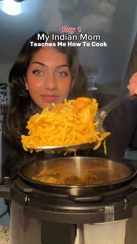 Instagram post by @tryit.toronto for Instant Pot. Caption reads: Day one of learning how to cook Indian food 🥘....