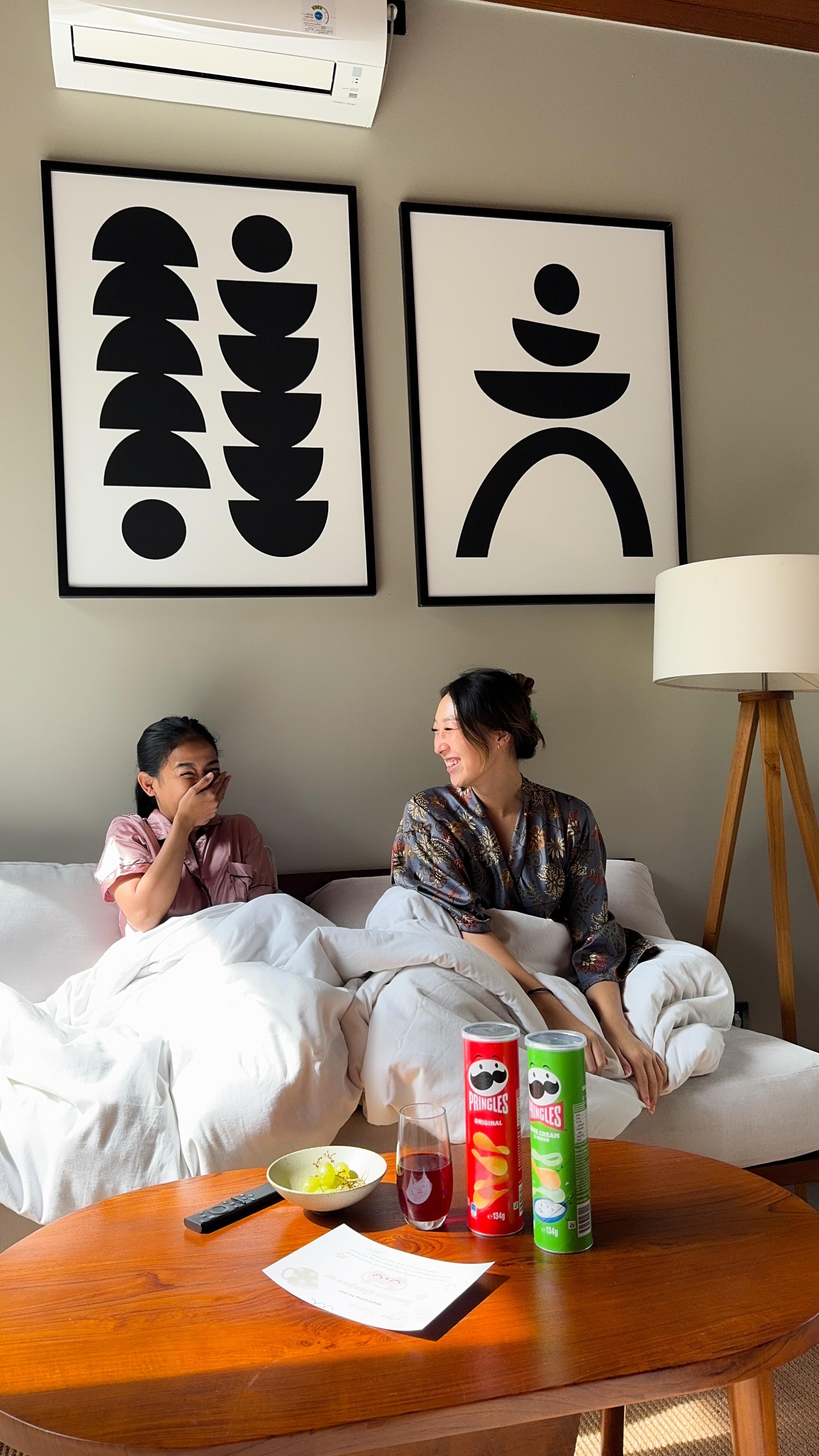 Instagram post by @heyfionawang for Pringles. Caption reads: 30s’s is the new 20s is literally my life motto....