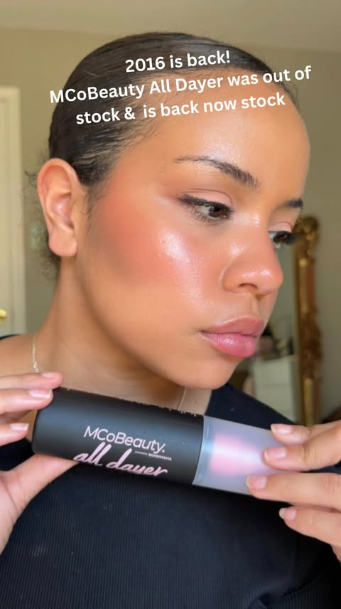 Instagram post by @chicwithkels for MCoBeauty. Caption reads: [...] girlies, this one’s for you 💕 The MCoBeauty....