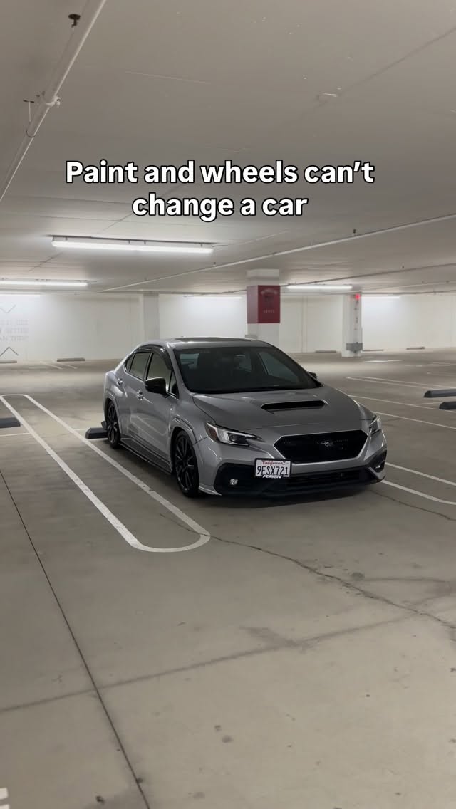 Instagram post by @socialsubaru for Shine Armor. Caption reads: Totally the same car 🥸 ⚔️Partnerships⚔️....