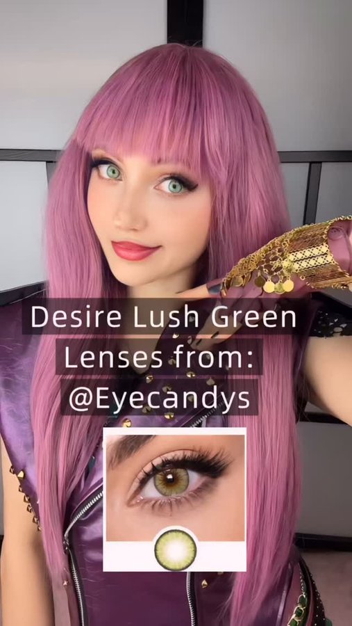 Instagram post by @ellychan96 for Eyecandys. Caption reads: Thank you so much @eyecandyscom for these amazing....