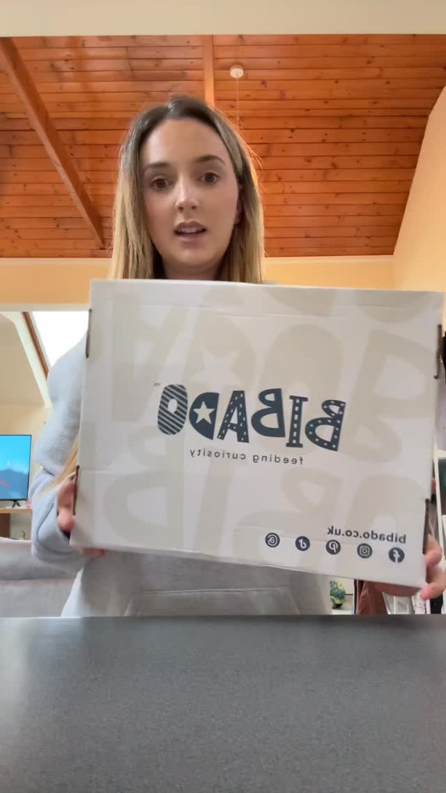 Instagram post by @itschloeradford for Bibado. Caption reads: Starting to get organised ready for weaning Bodhi....