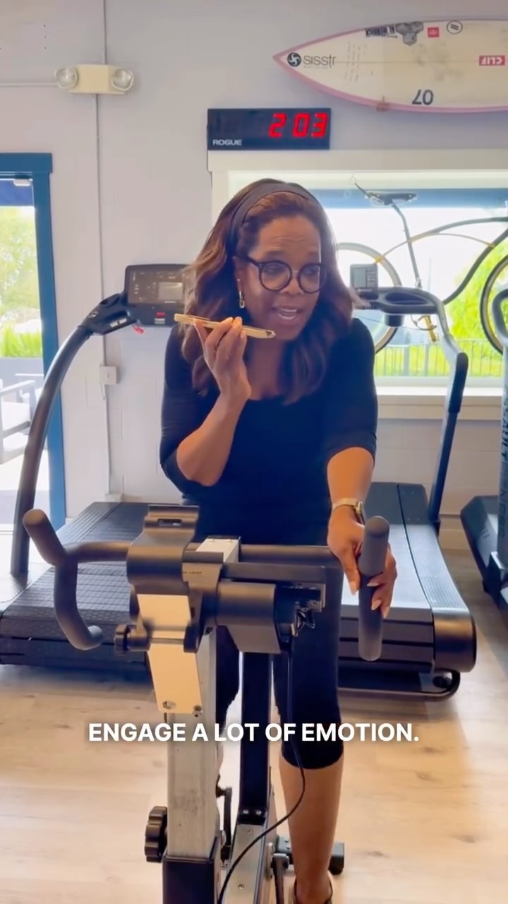 Instagram post by @oprah for HarperCollins. Caption reads: Sometimes “Oh my God” is all you can say, and....