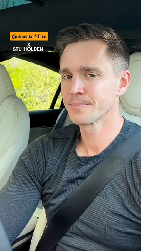 Instagram post by @stuholden for Continental Tire. Caption reads: [...] I’ll stick to the booth! #MLSisBack....