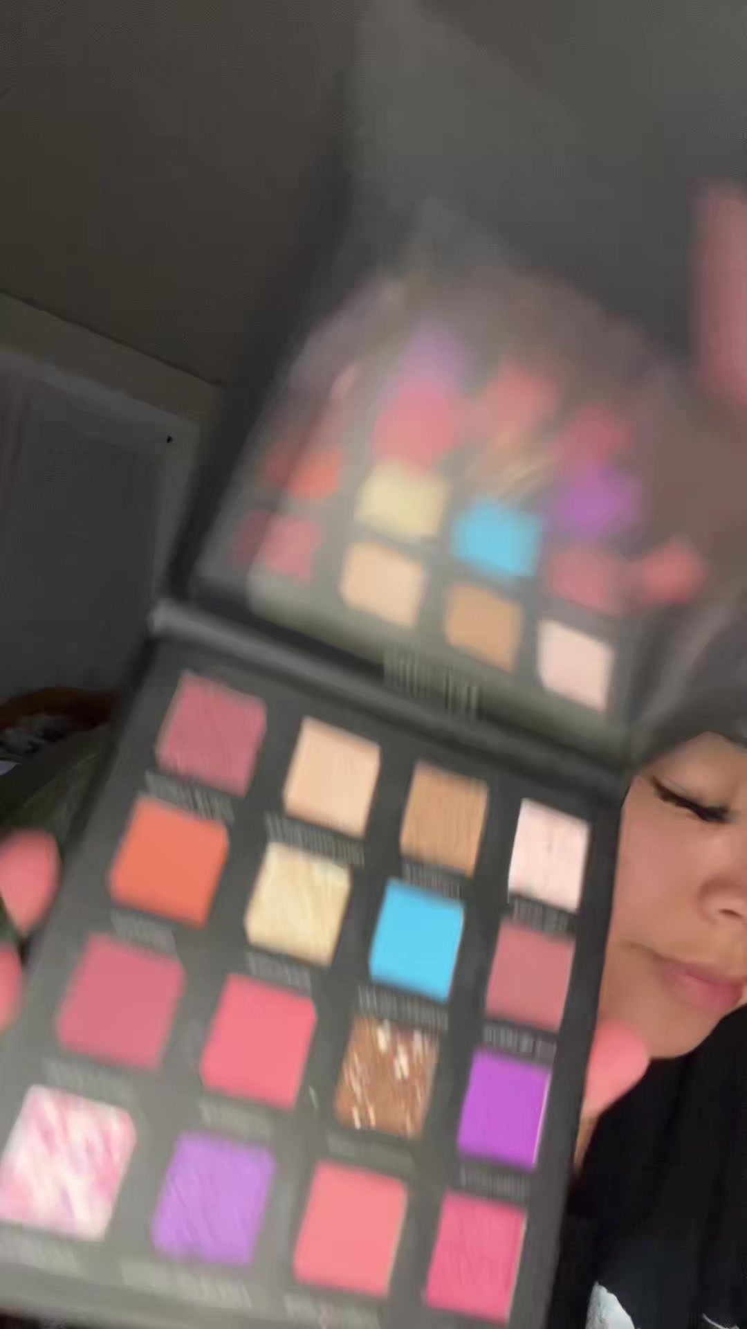 TikTok post by @melnjuju for Kati Beauty NYC. Caption reads: @Kati Beauty NYC showing everything unboxed 💕....