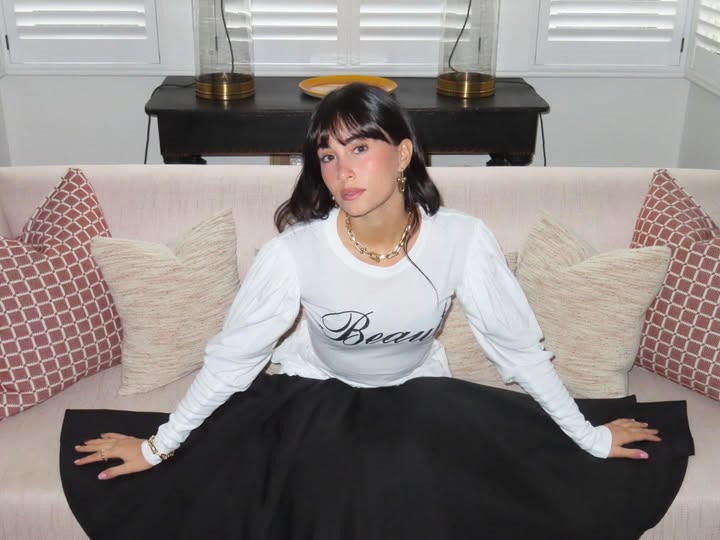 Instagram post by @aitana for Tiffany & Co.. Caption reads: @tiffanyandco #Tiffanyandco #ATiffanyHoliday....