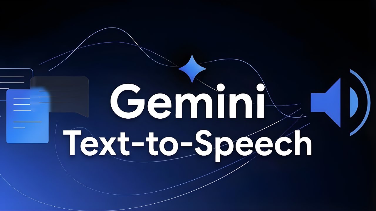 YouTube post by @engineerprompt for Thinkific. Caption reads: The New Gemini Text to Speech.