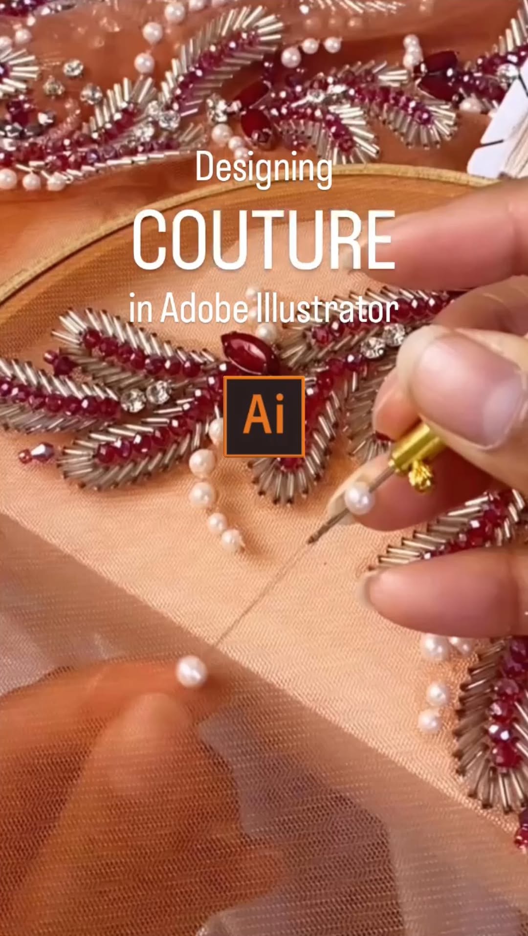 Instagram post by @dosesofdem for Adobe Design. Caption reads: 🥹Measure twice, cut ONCE with this amazing new....