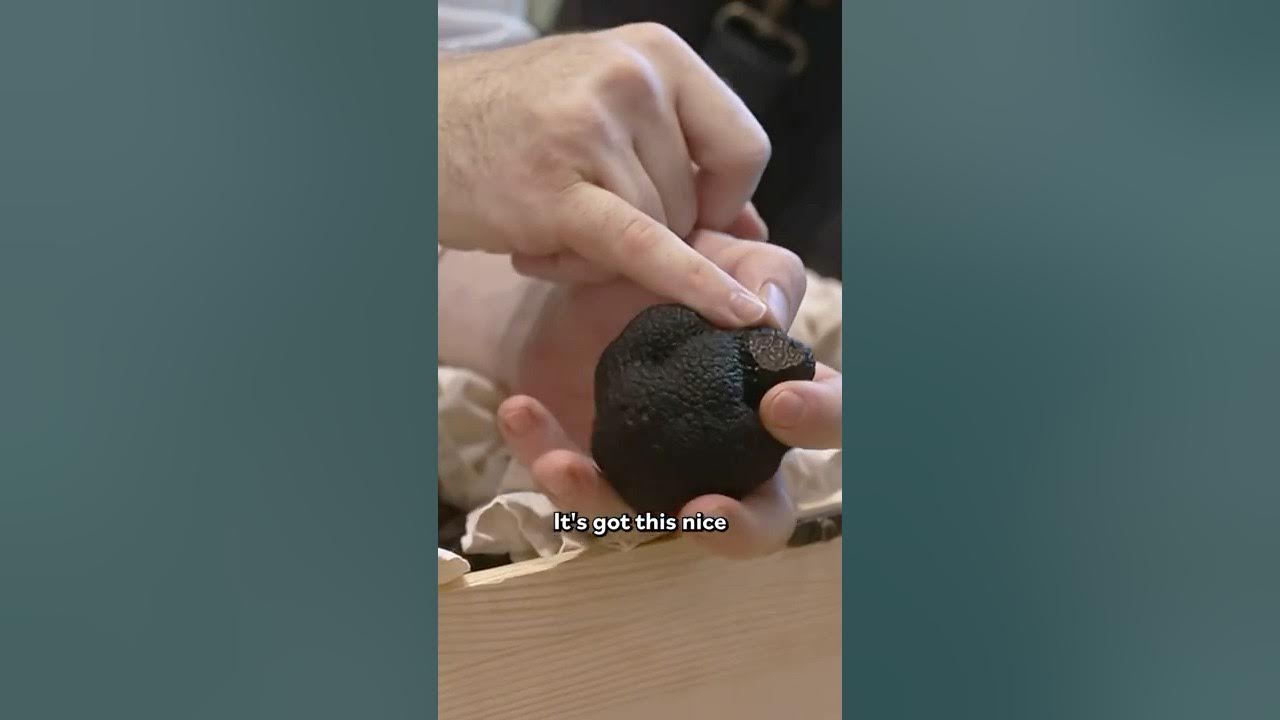 YouTube post by @eater for Eater. Caption reads: This restaurant bought $700 of back truffles.