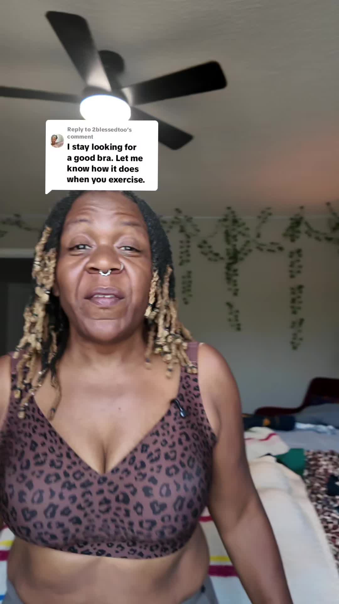 TikTok post by @tamurielestapleton for OEAK Apparel. Caption reads: Replying to @2blessedtoo I love this @OEAK Apparel....