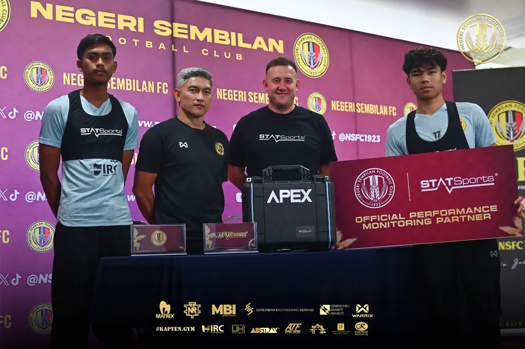 Instagram post by @nsfc1923 for statsports. Caption reads: [...] strategic three-year partnership with....