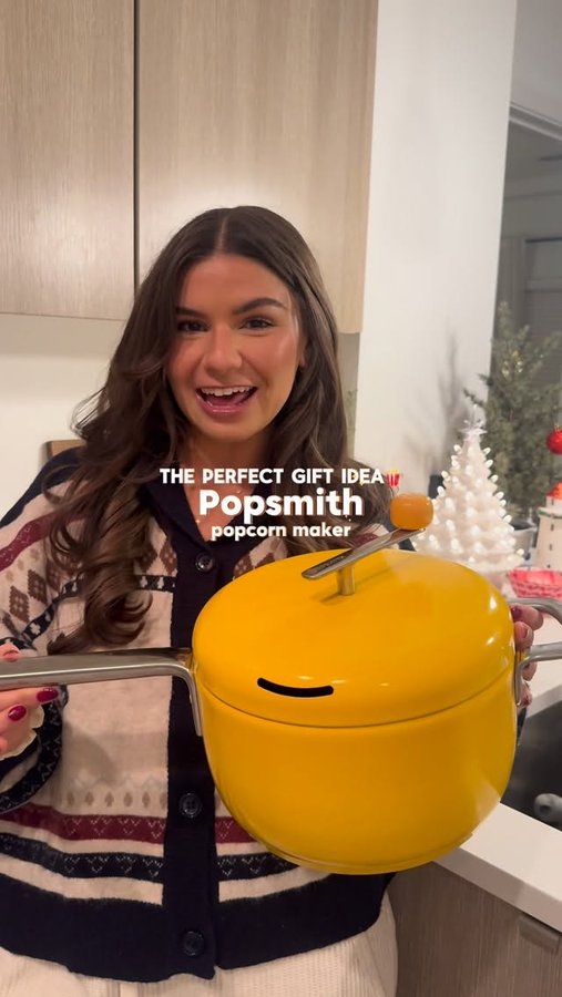 Instagram post by @noelleconforti for Popsmith. Caption reads: [...] can get it on @costco ‘s website....