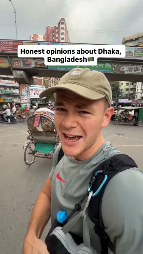 Instagram post by @georgebxckley for Holafly. Caption reads: [...] by now if I didn’t have data with....