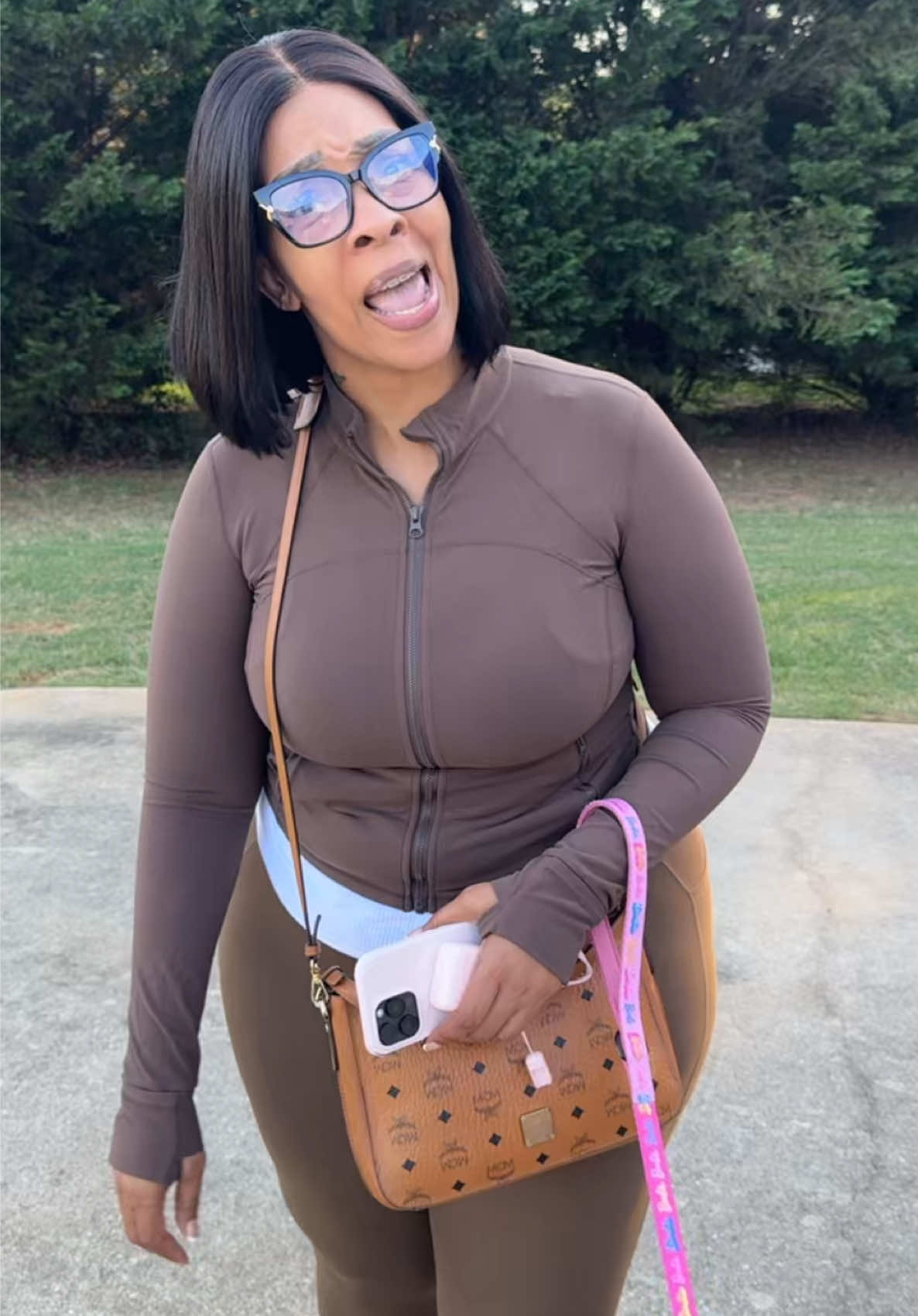 TikTok post by @k.lala104 for INIU. Caption reads: [...] know how his got in my purse🤦🏽‍♀️😂@INIU....