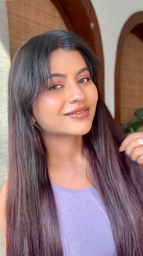 Instagram post by @sana_ghauri for Love Beauty and Planet. Caption reads: [...] hair that actually looks healthy.....