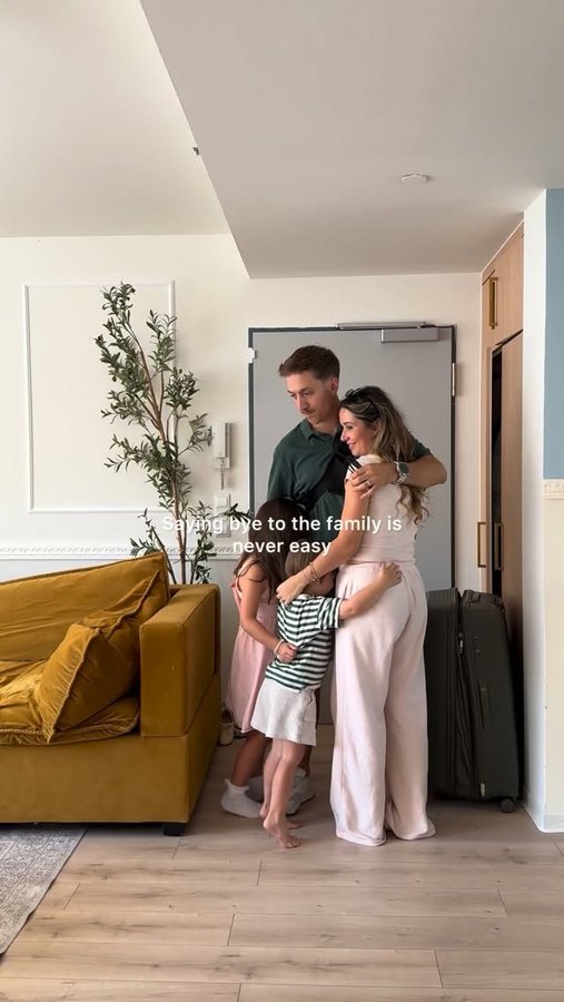 Instagram post by @hellowillisfam for Holafly. Caption reads: The hardest part of traveling is the distance, but....