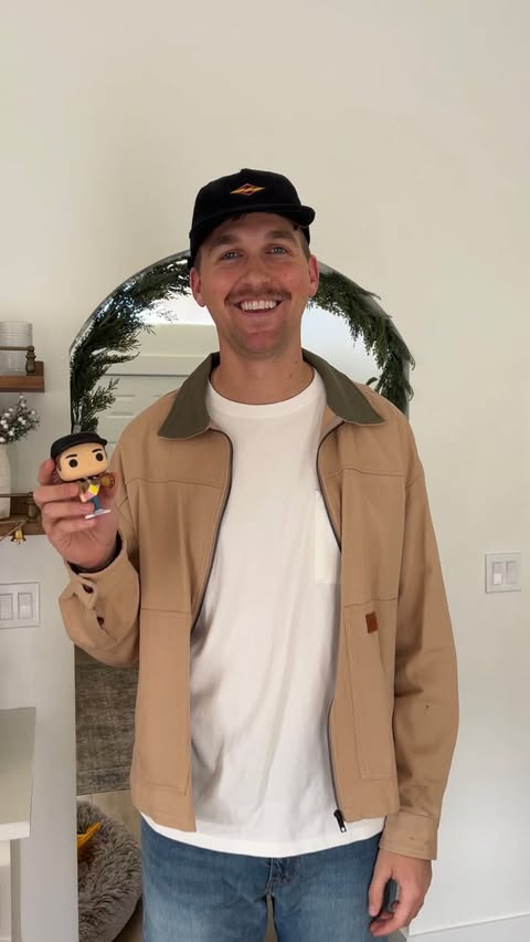 Instagram post by @cameronandsadie for Funko. Caption reads: I wanted to try something different this year, so....