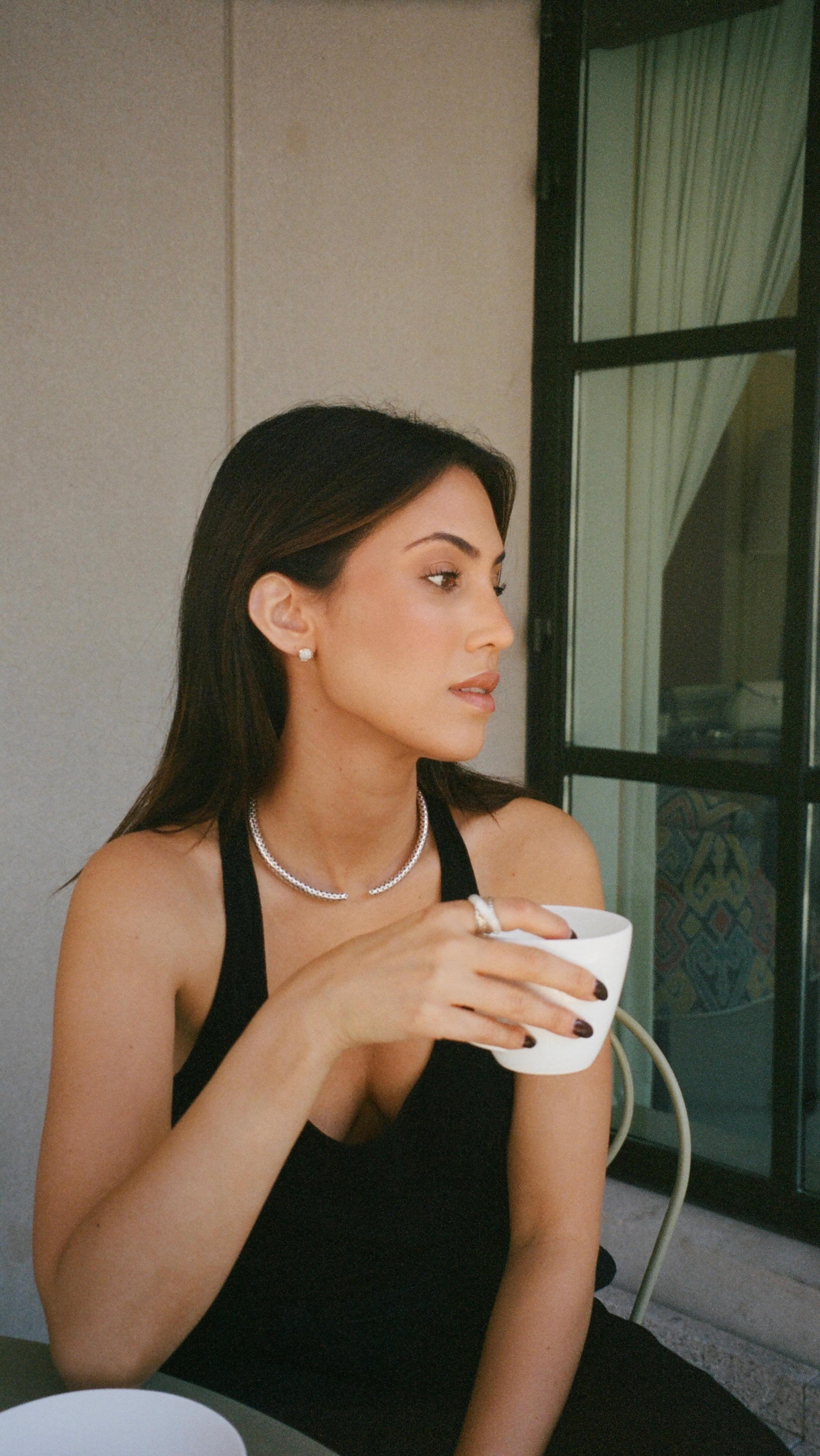 Instagram post by @taniasarin for John Hardy. Caption reads: Some of the best jewelry to throw on when I’m....