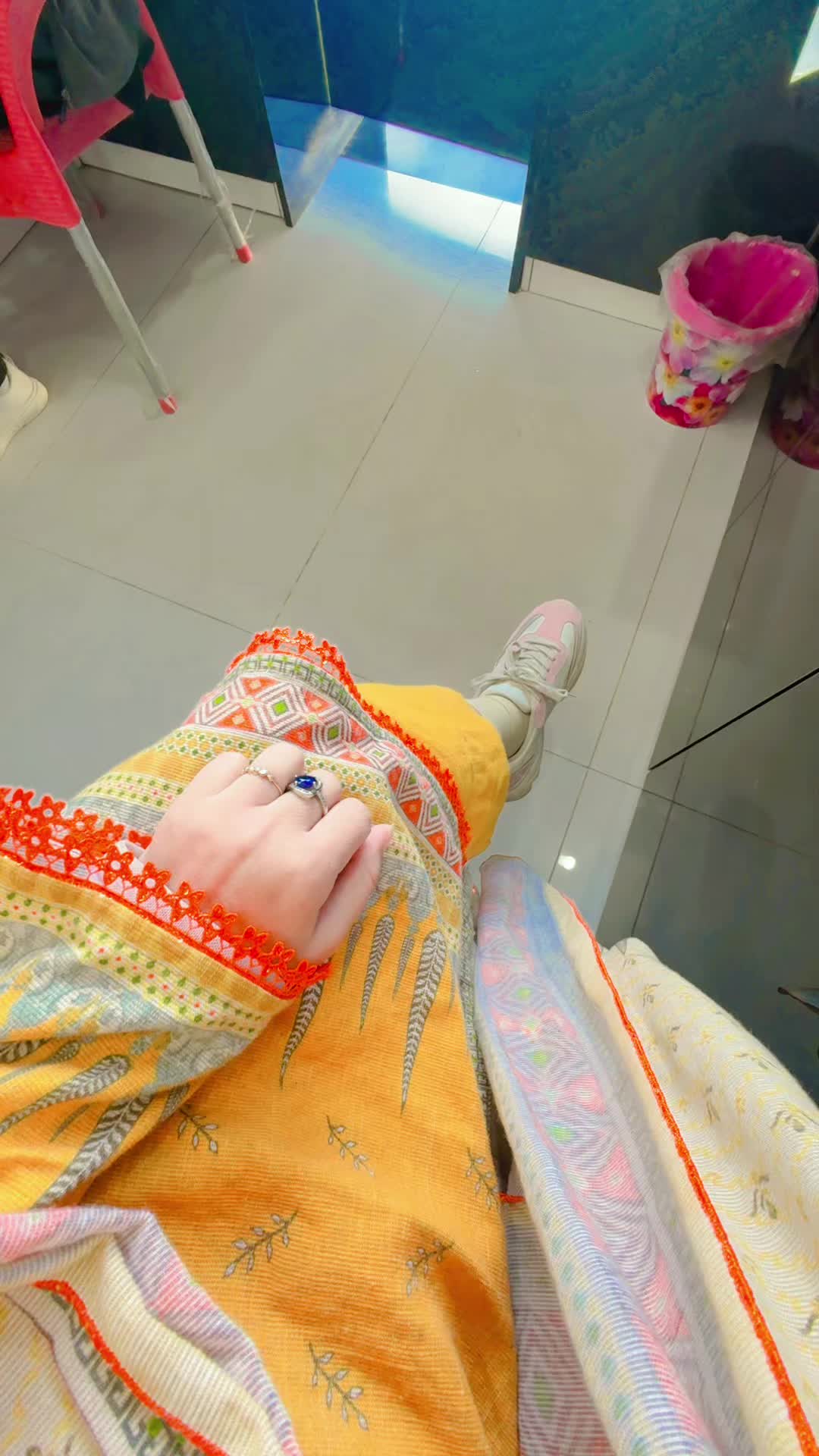 TikTok post by @awkamaingirl233 for Fenty. Caption reads: #FentySuperBrandDay #viral #interview #foryou....