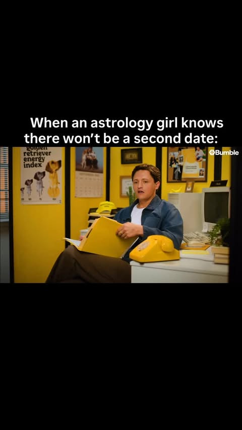 Instagram post by @taurus for Bumble. Caption reads: [...] clear there shouldn’t be a second date.....