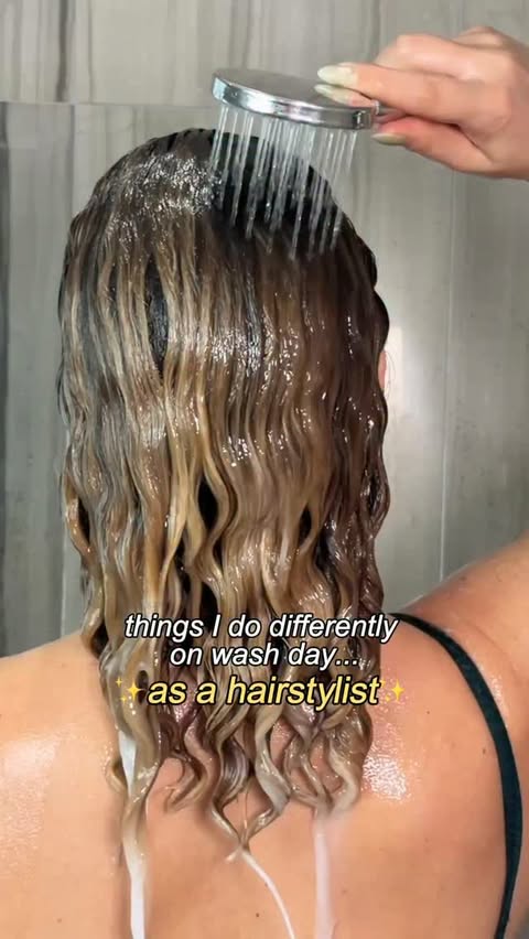 Instagram post by @manesbymell for Aveda. Caption reads: [...] years behind the chair, using @Aveda....