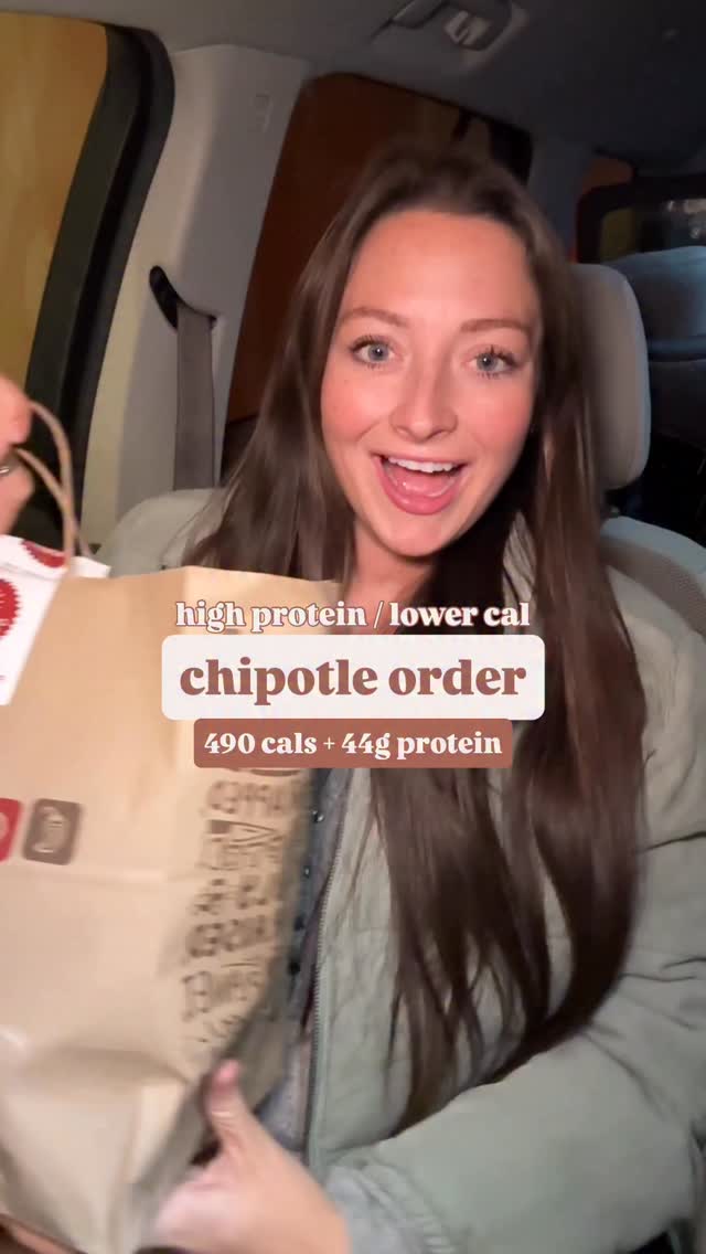 Instagram post by @lexingtonbrewer for Chipotle. Caption reads: @chipotle high protein | lower cal order⬇️

what....