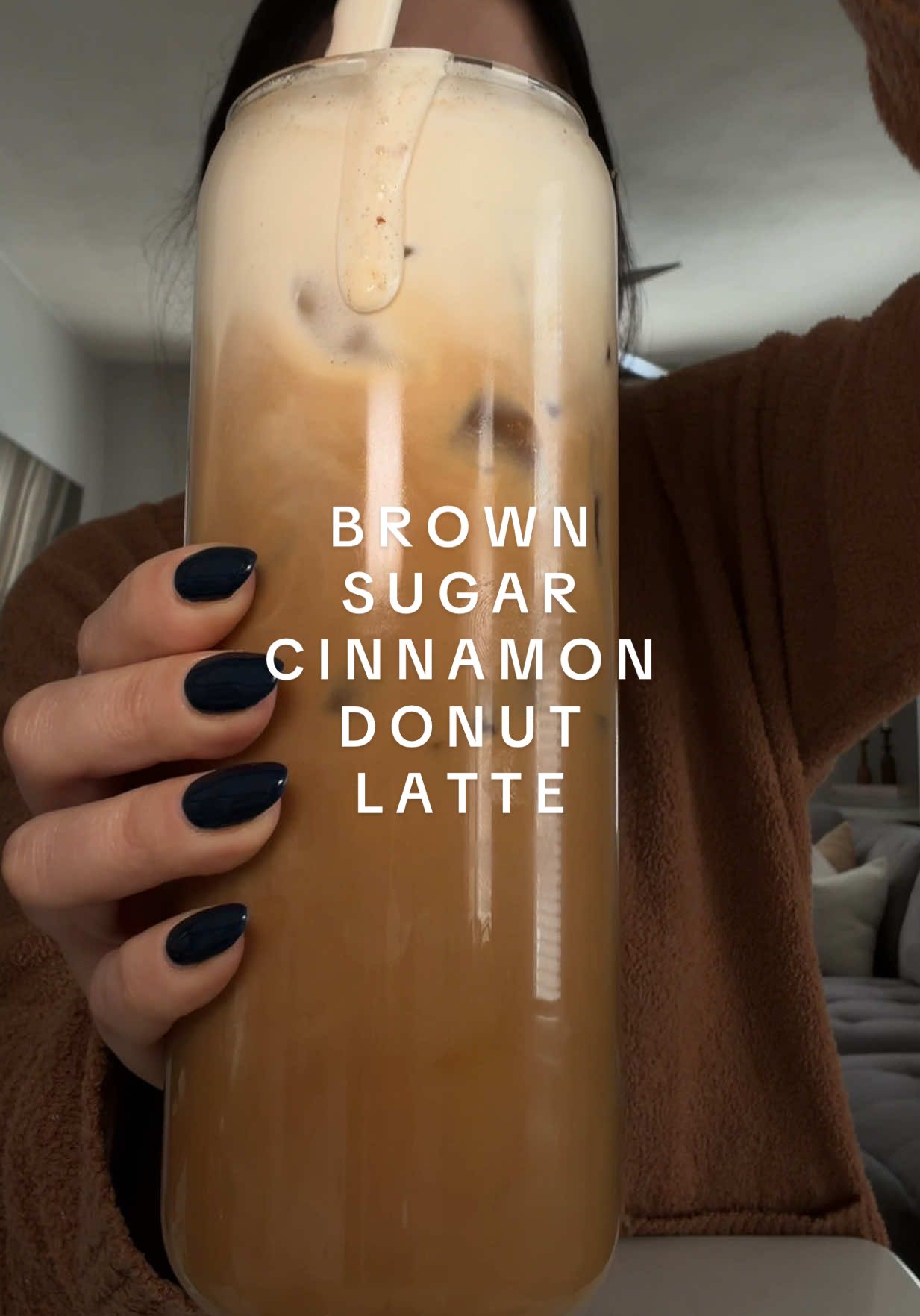 TikTok post by @kassiepetrocelli for Blue Bottle Coffee. Caption reads: [...] @Táche Pistachio @Eyebuydirect @Blue Bottle....