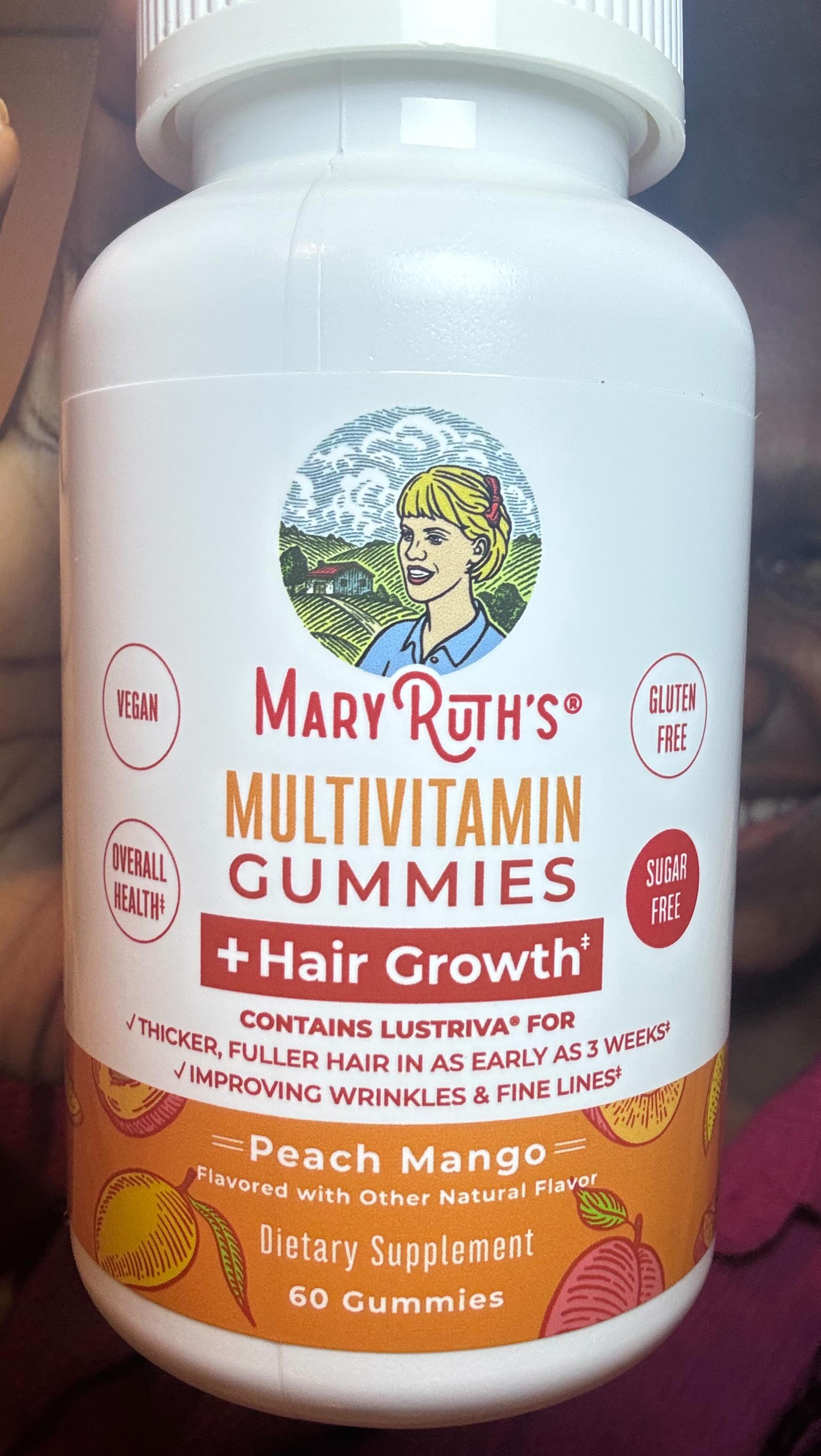 Instagram post by @nurse_memwa for MaryRuth Organics. Caption reads: I cut my locs and like many women, I want it to....