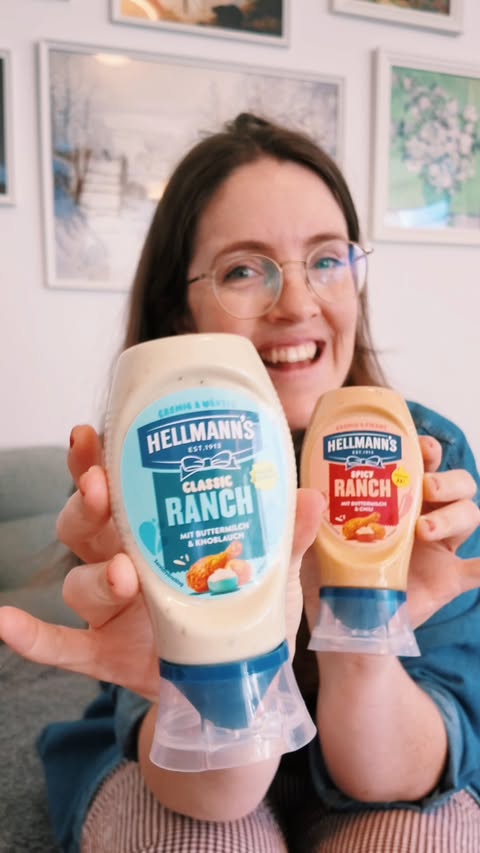 Instagram post by @caseycwolf for Hellmann's. Caption reads: [...] wrong! 🥔 Loaded Potato Wedges with....