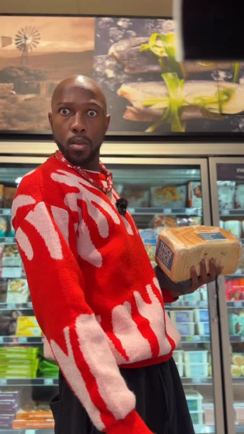 Instagram post by @immanuel_makuse for WOOLWORTHS SA. Caption reads: [...] available at Woolies. @woolworths_sa....