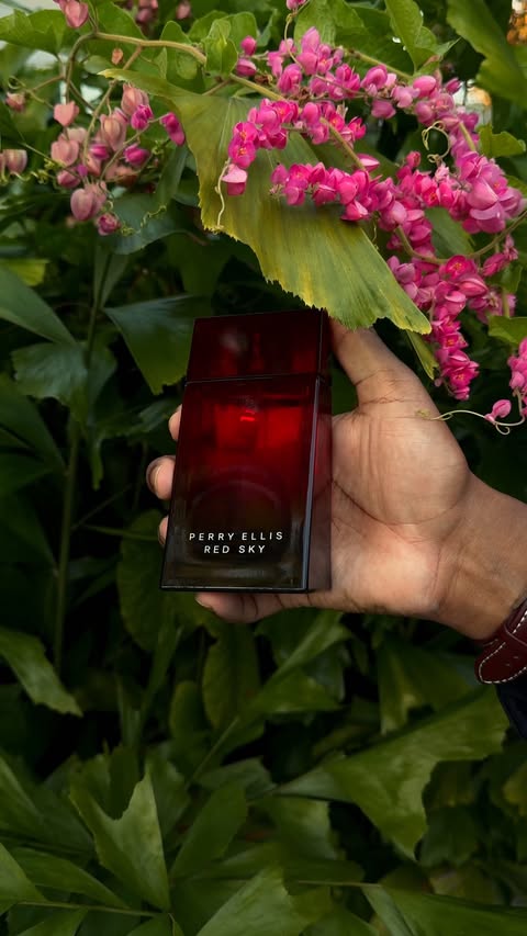 Instagram post by @kevinleonel for Perry Ellis. Caption reads: Pulled up to the @perryellis Chill House during....