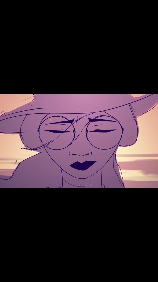 Instagram post by @3verange for XPPen. Caption reads: Hi guys I'm back with this animation using the....