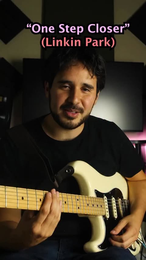 Instagram post by @danbarracuda for Reverb. Caption reads: Killer riffs with a similar rhythmic motif....