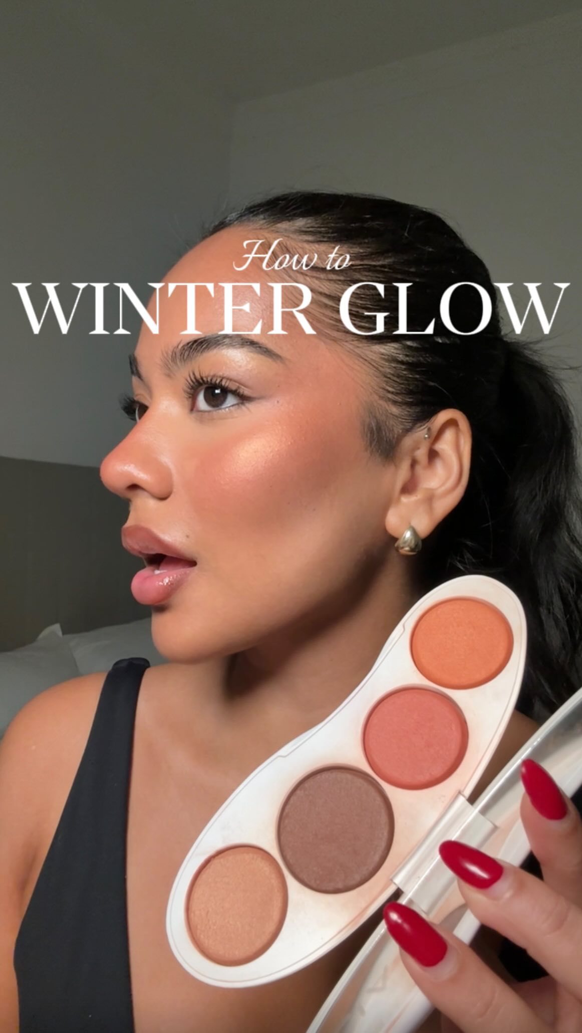 Instagram post by @afrinsophianto for ILIA Beauty. Caption reads: This made my makeup look tewww good the other....