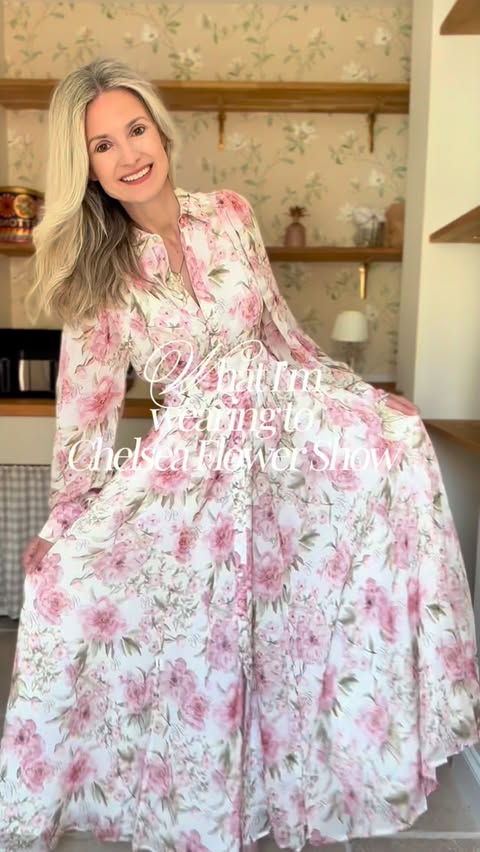 Instagram post by @floriansbotanical for Holland Cooper. Caption reads: [...] year I’ll be wearing florals from Holland....