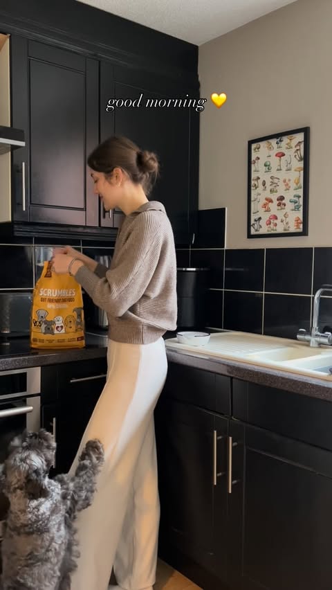 Instagram post by @its_little_eddy for Scrumbles. Caption reads: Good mornings start with @scrumbles 💛

Today’s....