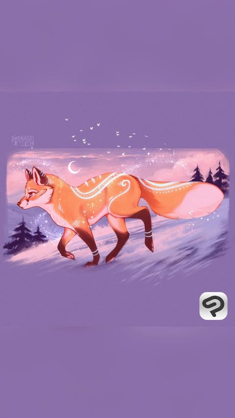 Instagram post by @martith.art for Clip Studio Paint. Caption reads: [...] - timelapse straight from Clip Studio....