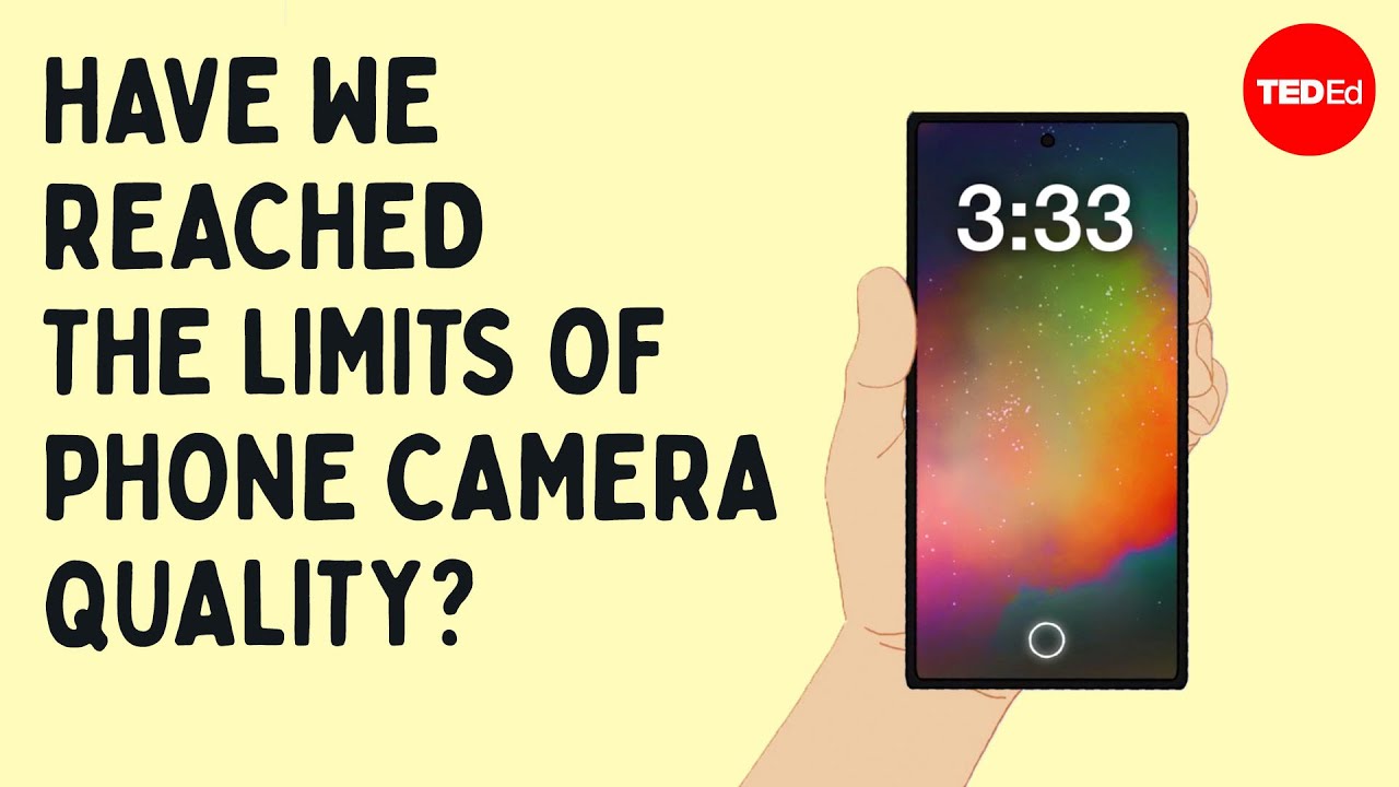 YouTube post by @TEDEd for TED. Caption reads: Your phone’s camera isn’t as good as you think -....
