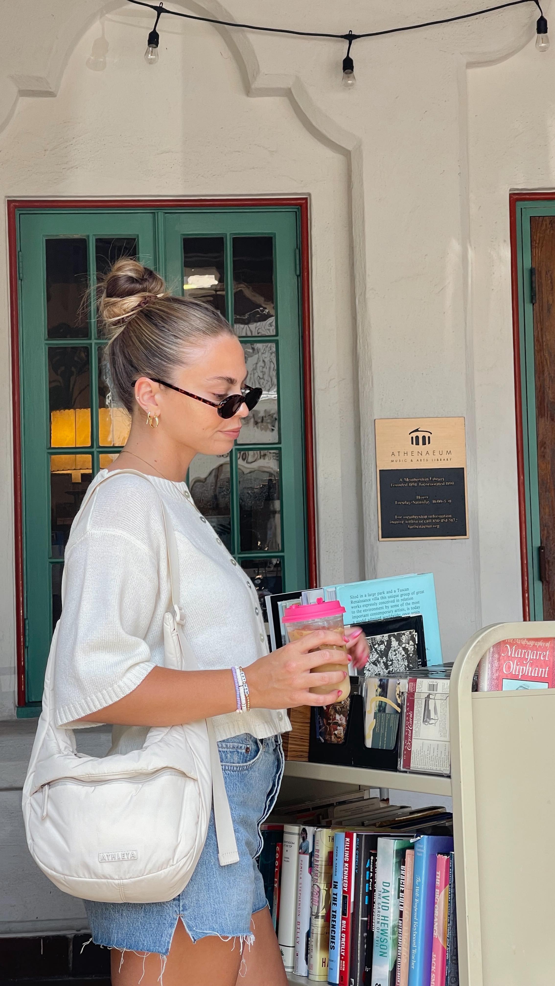 Instagram post by @cass.spinelli for Pink Lily. Caption reads: FALL OUTFITS are my favorite 🍂🫶🏻 Which is your....