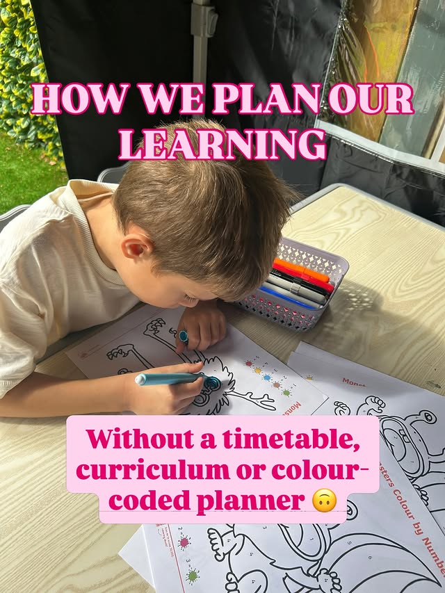 Instagram post by @home_ed_discovery for Orchard Toys. Caption reads: [...] telling the time and fractions. @orchardtoys....
