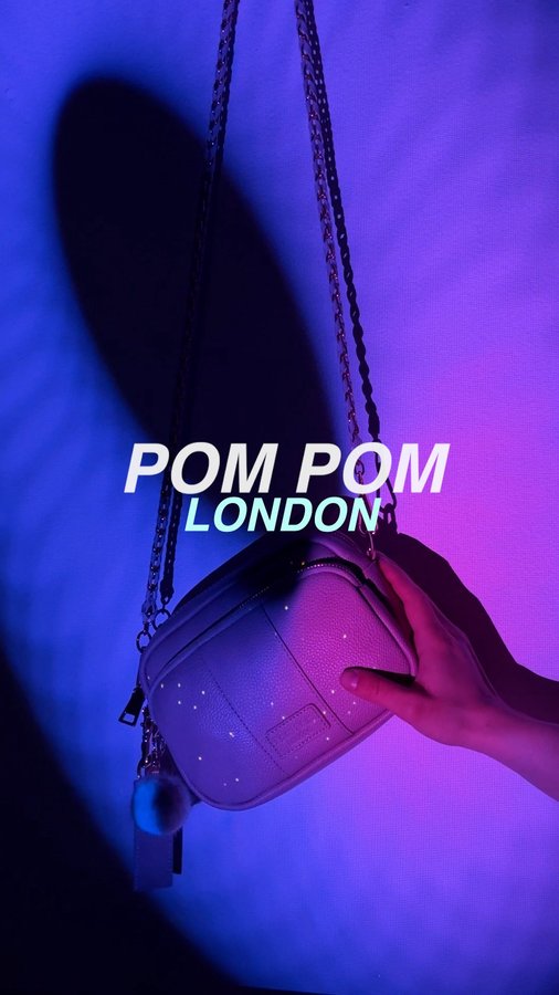 Instagram post by @dil.worth for Pom Pom London. Caption reads: [...] could change with you?✨

Watch the Pom Pom....