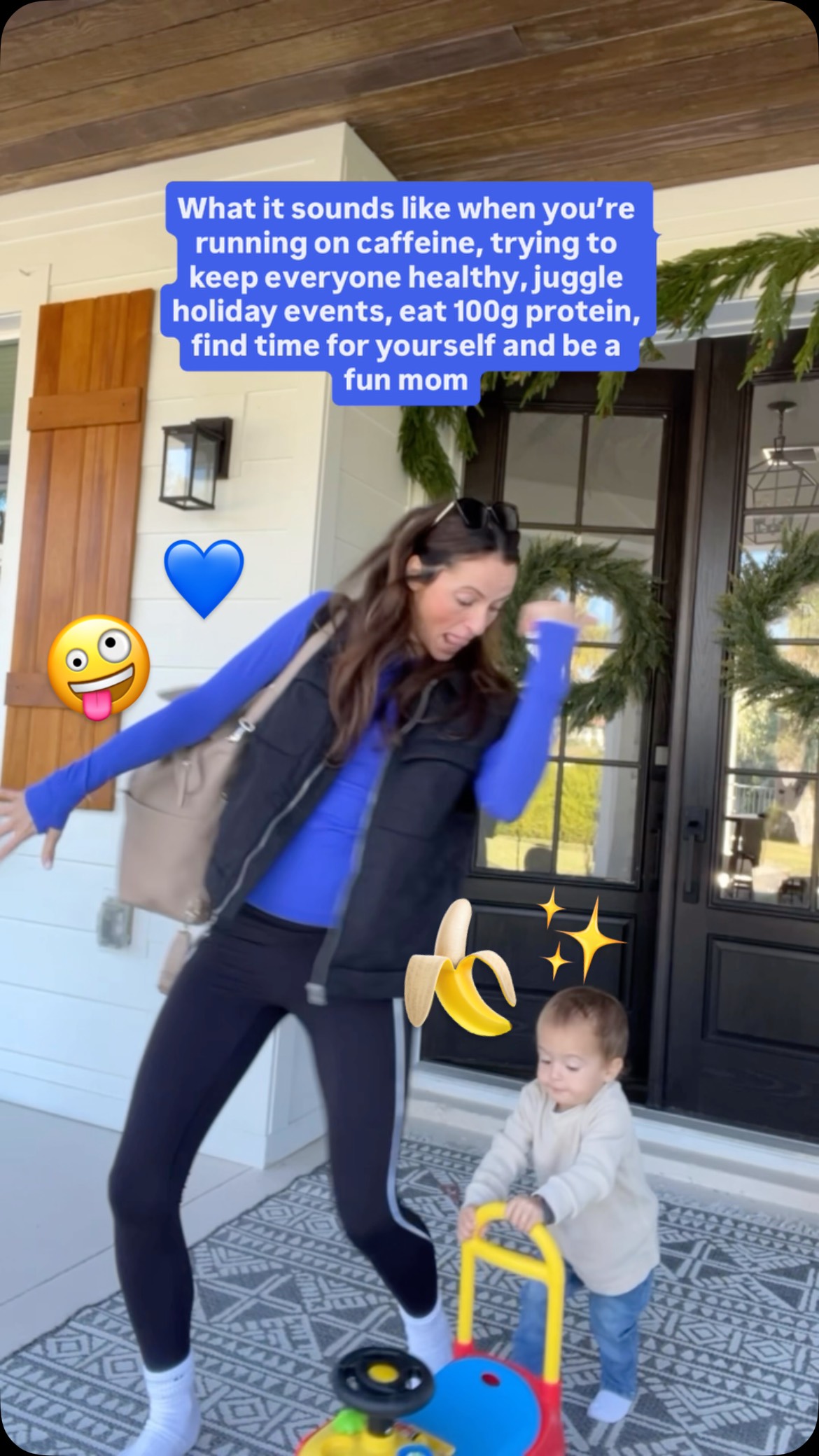 Instagram post by @kimperryco for Athleta. Caption reads: May the odds be ever in your favor 🫡

we are....