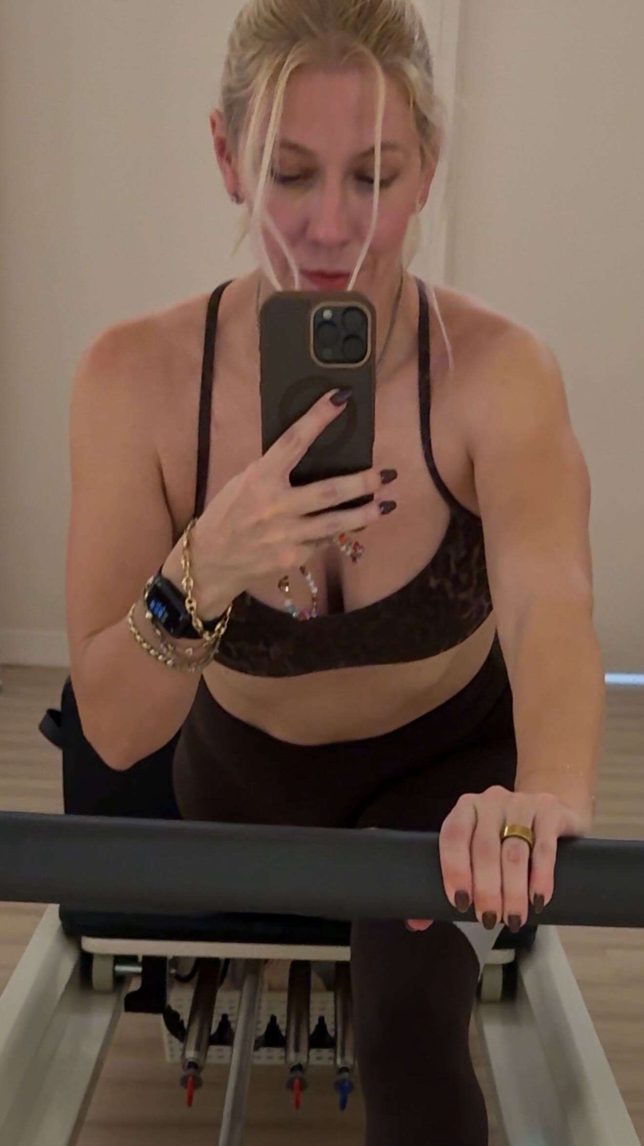 Instagram post by @katrinaolson for Ultrahuman. Caption reads: The @ultrahumanhq Air Ring is available at Costco....