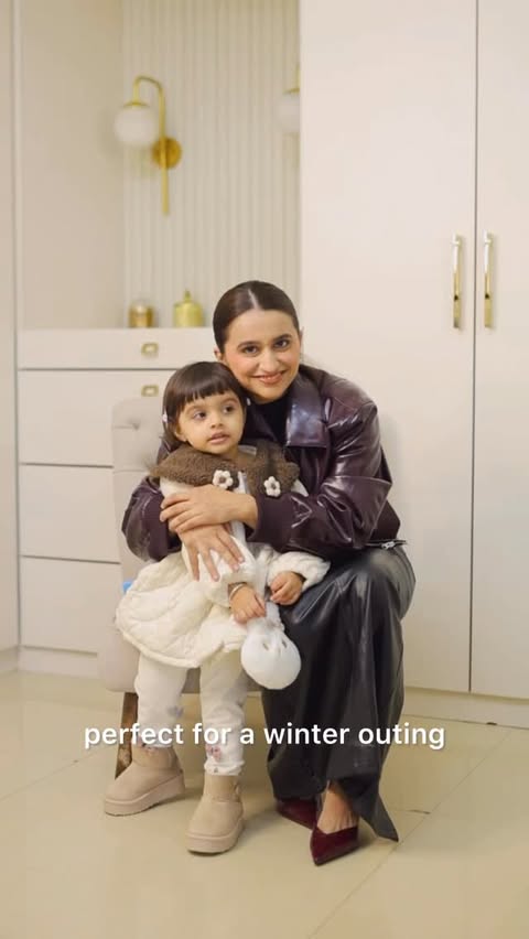 Instagram post by @anavikalia for Hopscotch. Caption reads: Hopscotch just made our winter GRWM so much....